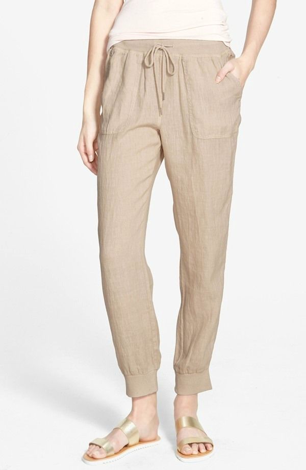 linen travel pants Pi Pants